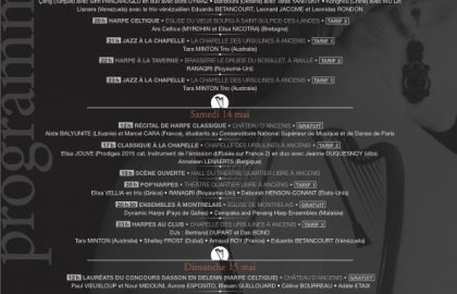 Ancenis programme