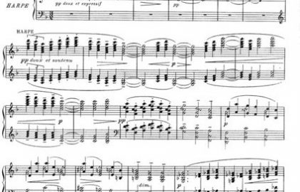 Debussy, Danse sacrée