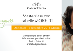 Isabelle Moretti masterclass, Milan 2018