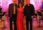Kalevi Aho, Anneleen Lenearts, Erkki Lasonpalo. Photo: St. Michel Strings