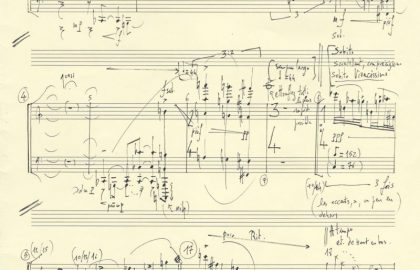 'Mercure', page one, Schoeller.