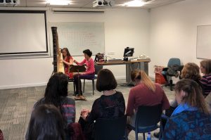 Isabelle Moretti, masterclass, Cardiff 2019