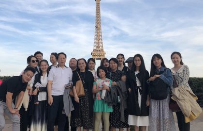 Chinese tour of France 2019: Paris