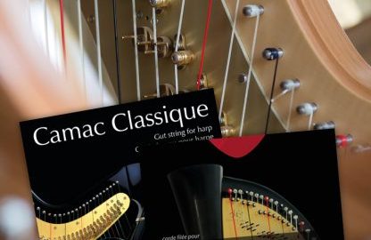 Camac harp strings