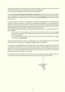 Lettre d’information aux harpistes et professeurs de harpe.