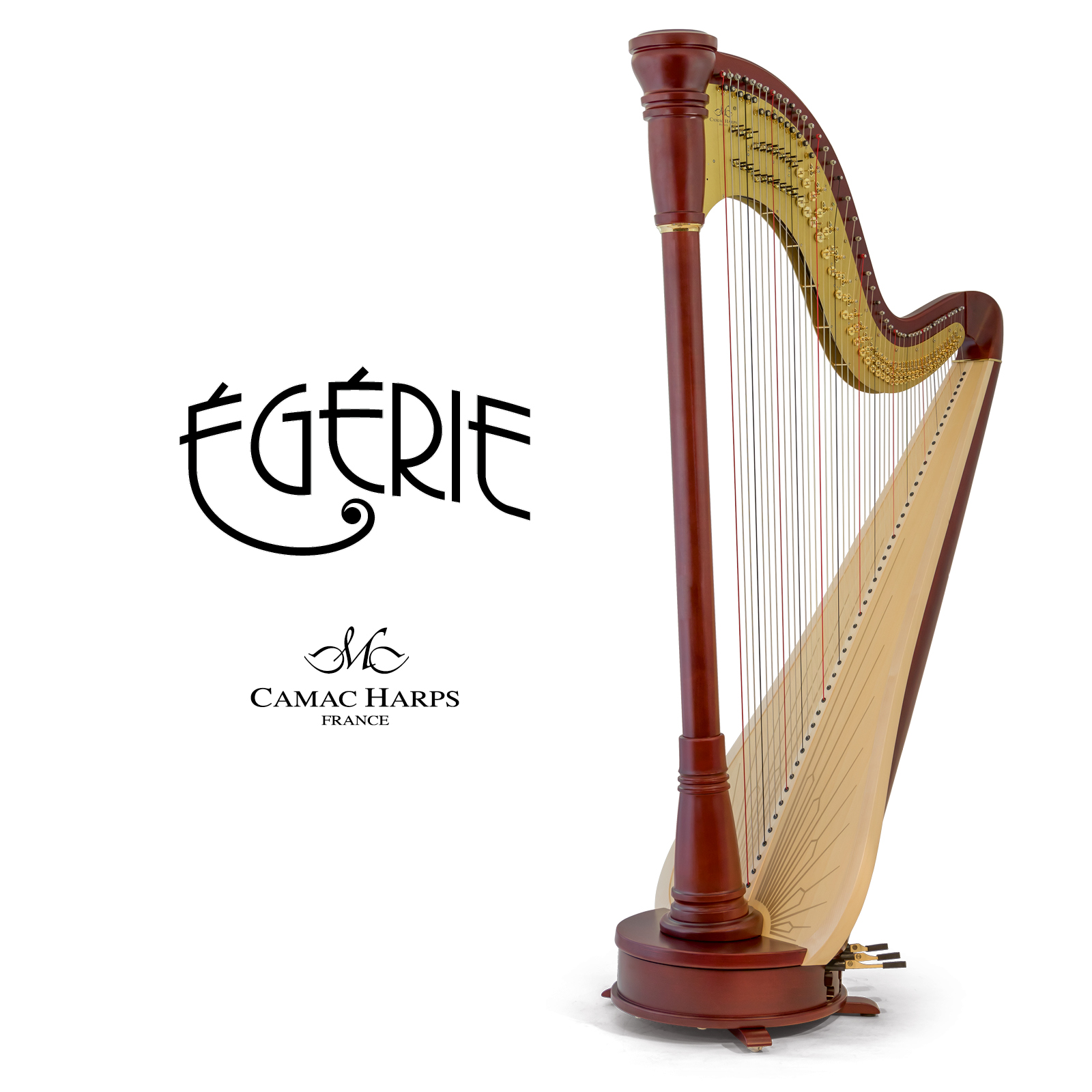 Camac Harps presents.Egerie New pedal harp