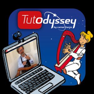 How to put levers on your Odyssey harp