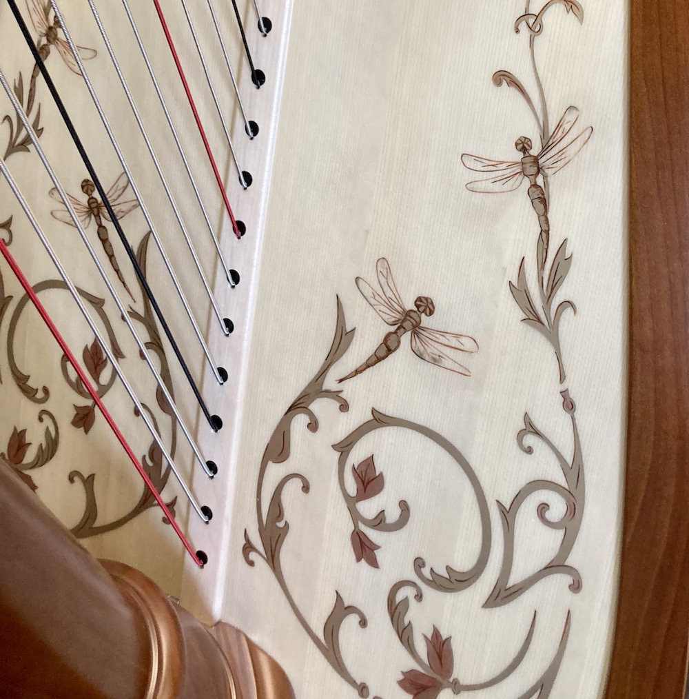 Butterfly harp
