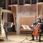 Camac Festival, Paris 2022: Delphine Benhamou (harp), Jérémie Billet (cello) performing Hersant's Choral