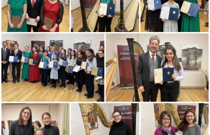 6th International Harp Competition in Szeged, 29.11 - 4.12.2022
