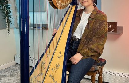 Emily Hopkins and her Camac Little big blue 44