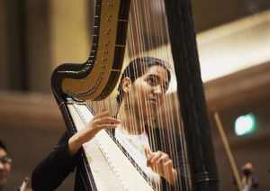 Alexandra Bidi rehearses with the Sinfonieorchester des Bayerishcen Rundfunks Photo: Daniel Delang