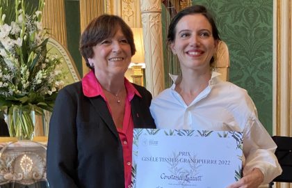 Constance with composer and jury president Edith Canat de Chizy