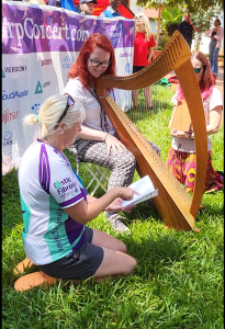 Siobhan Brady with team-member, Caroline Hefferman.