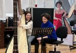 Isabelle Moretti works with a student of the Beijing Central Conservatory