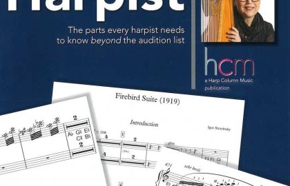 The Orchestral Harpist by Sarah Bullen