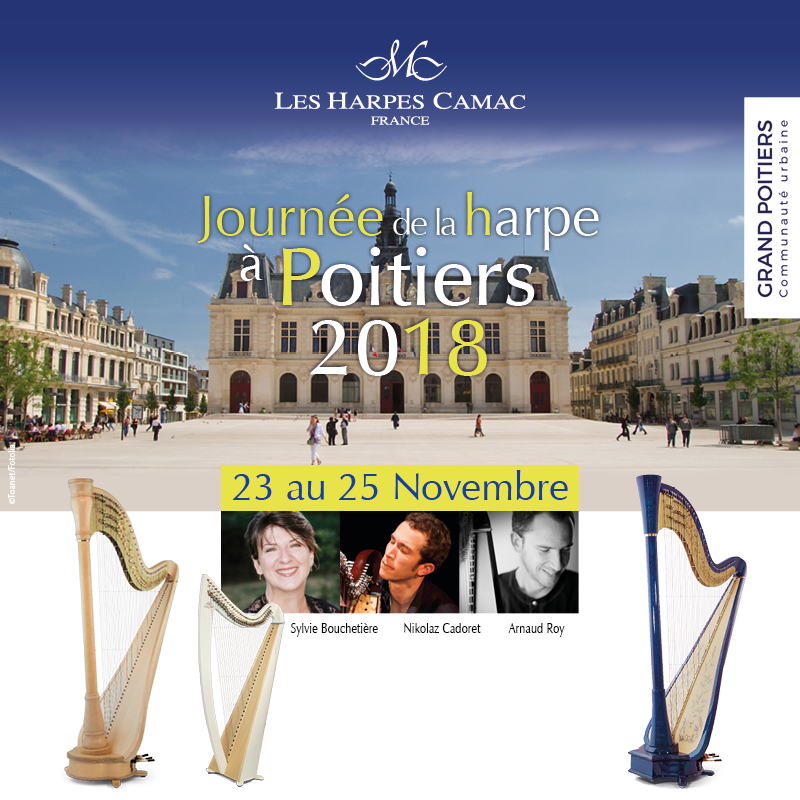 Journées de la harpe à Poitiers