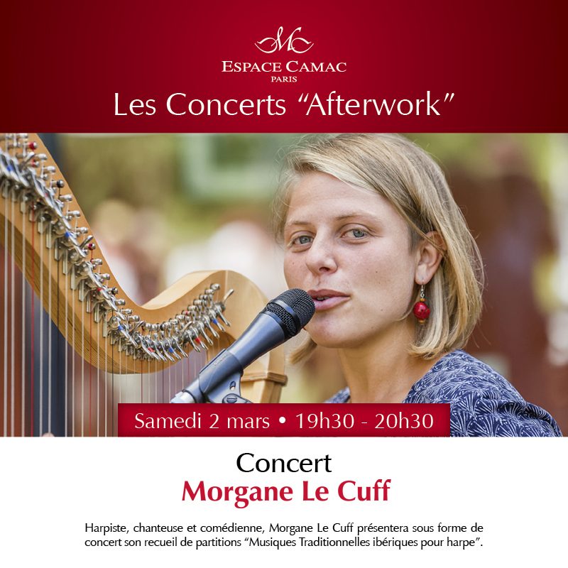 Concert “Afterwork” de Morgane Le Cuff à L’Espace Camac