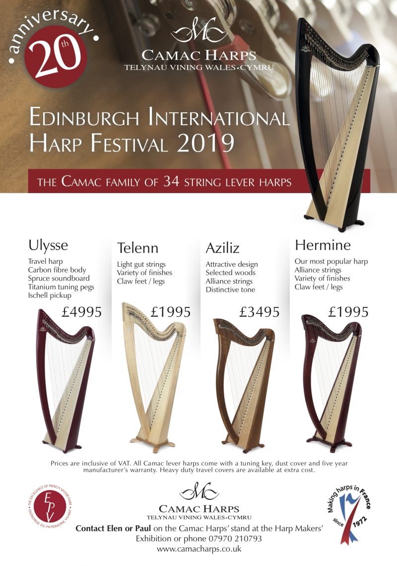 Edinburgh International Harp Festival 2019