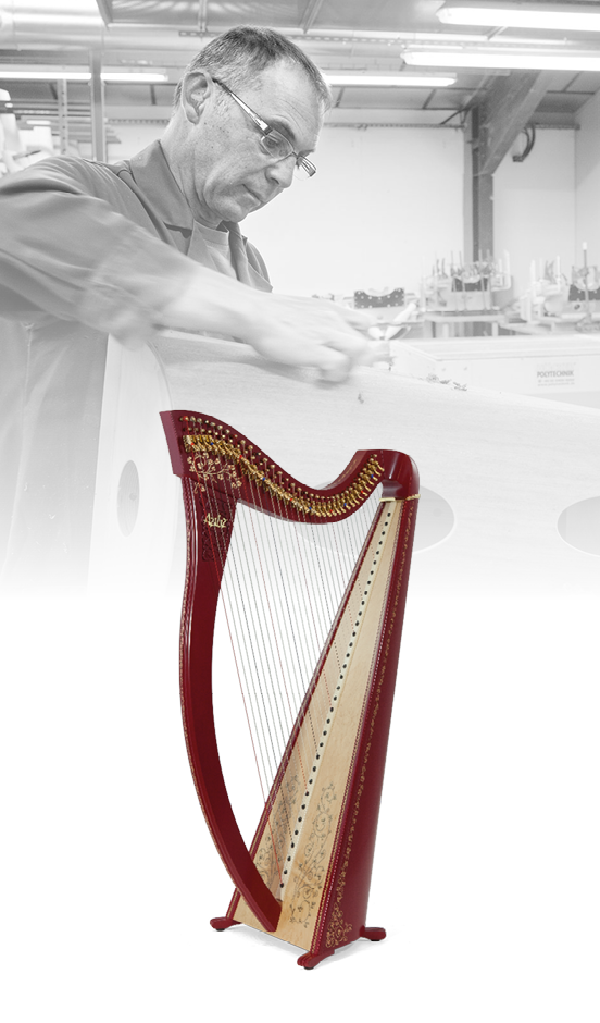 Camac Harps Pedal Harps, Lever Harps, Electric Harps