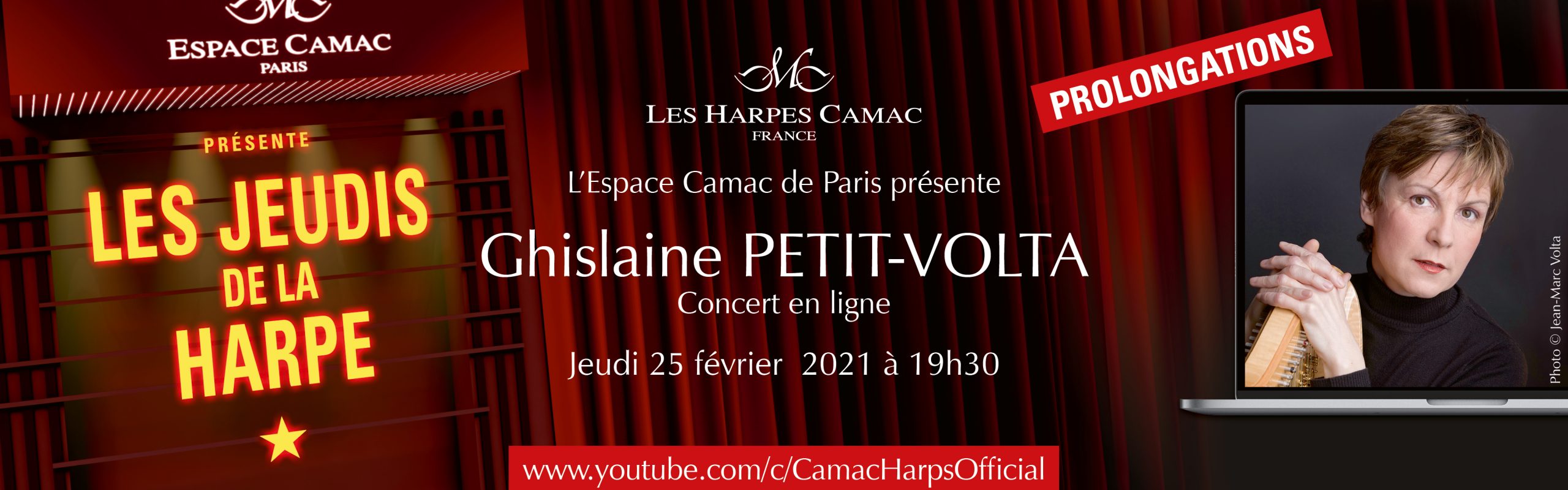 Les Jeudis de la Harpe : Ghislaine Petit-Volta