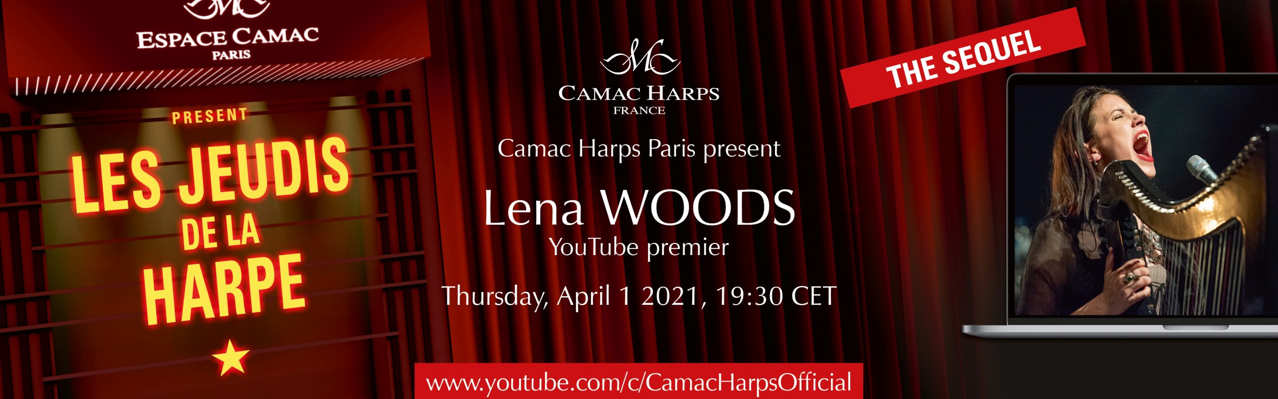 Les Jeudis de la Harpe : Lena Woods