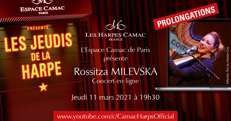 Les Jeudis de la Harpe : Rossitza Milevska