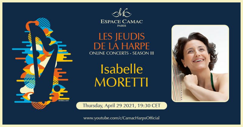 Les Jeudis de la Harpe: Isabelle Moretti