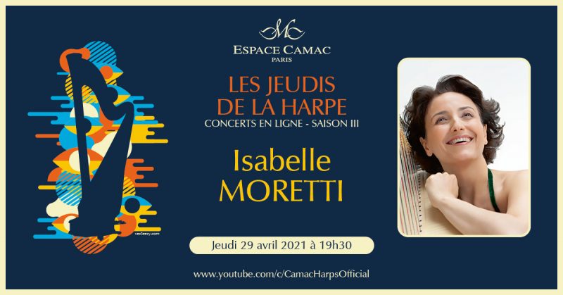 Les Jeudis de la Harpe : Isabelle Moretti