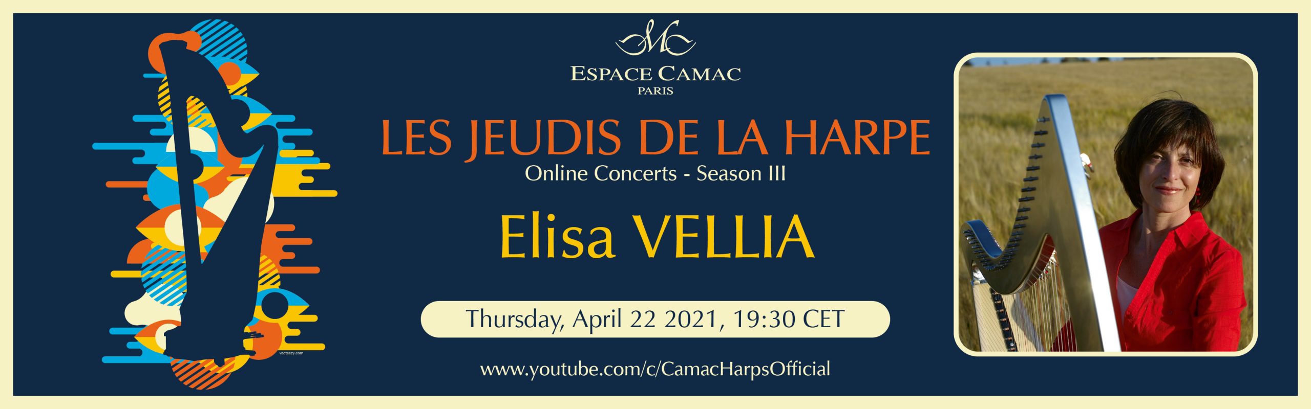 Les Jeudis de la Harpe : Elisa Vellia 