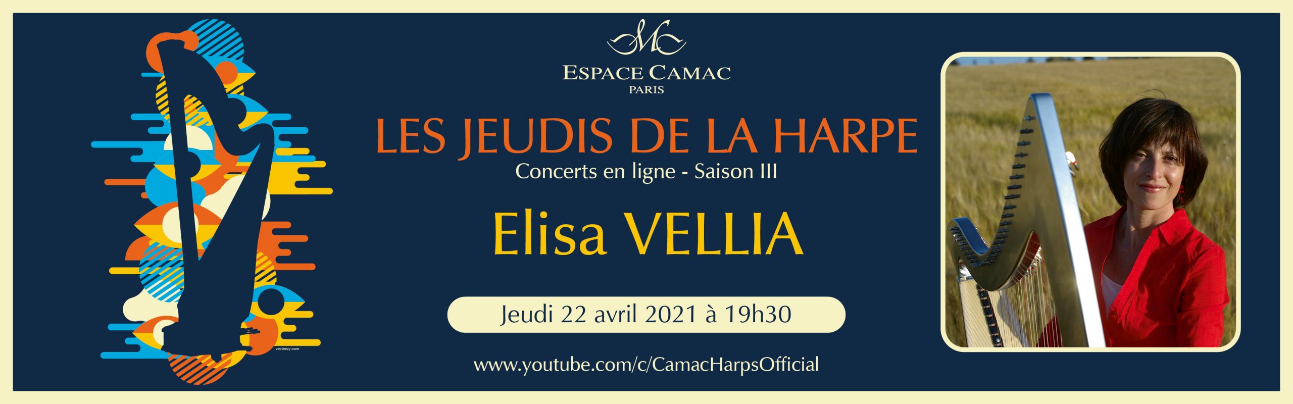 Les Jeudis de la Harpe : Elisa Vellia 