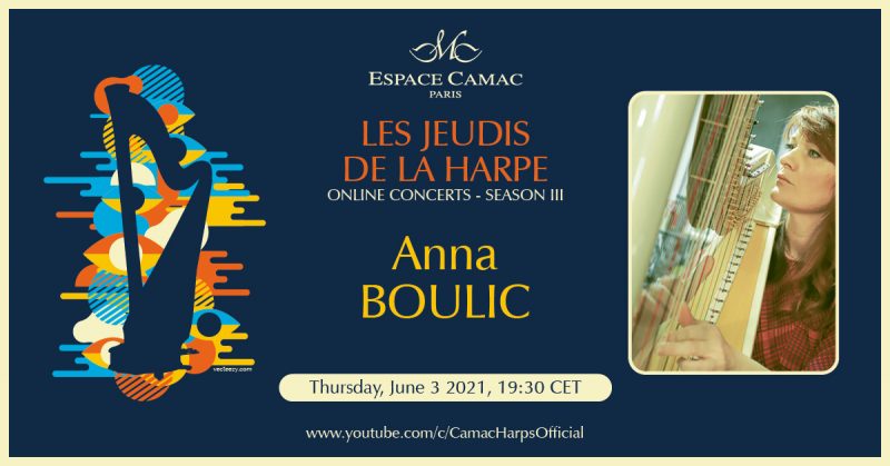 Les Jeudis de la Harpe: Anna Boulic