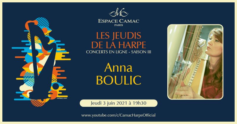 Les Jeudis de la Harpe : Anna Boulic