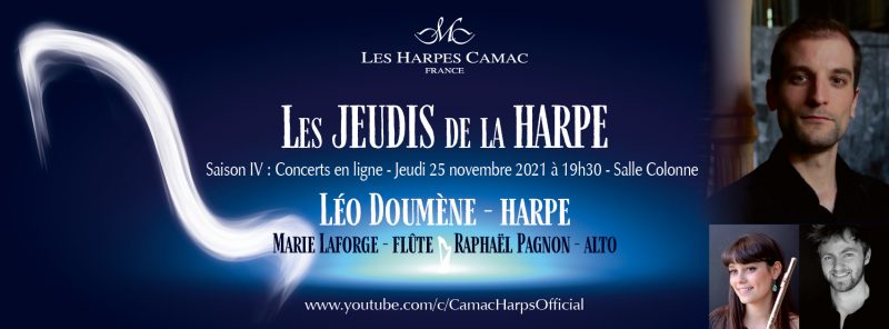 Les Jeudis de la Harpe : Trio Léo Doumène