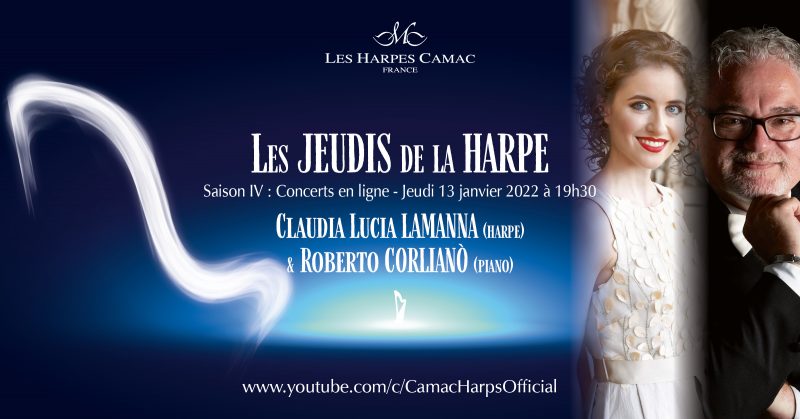 Les Jeudis de la Harpe : Claudia Lamanna et Roberto Corlianò
