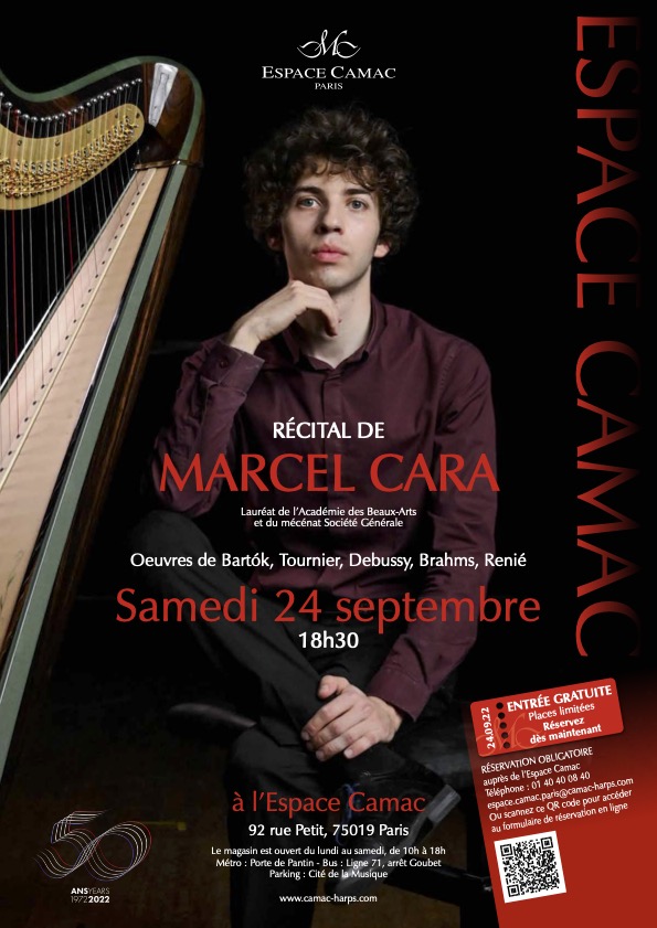 Concert de Marcel CARA à l'Espace Camac