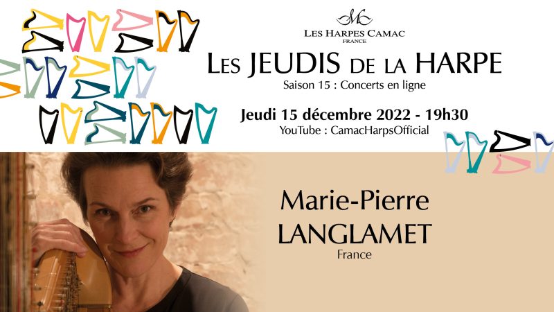 Concert en ligne de Marie-Pierre Langlamet