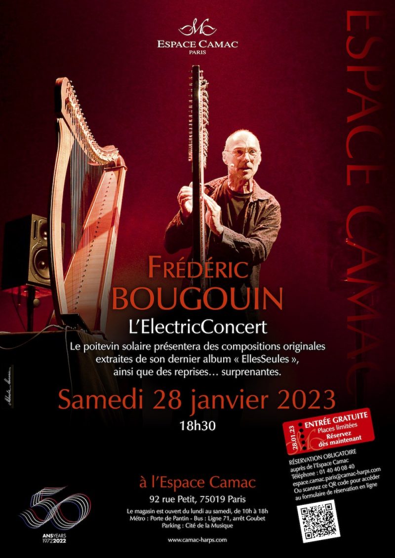 Frédéric Bougouin at Camac Harps Paris