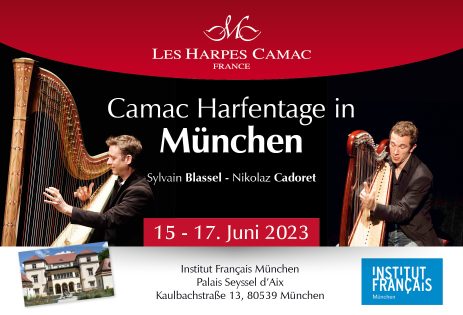 Camac Harp Days at the Institut Français, Munich, 15-17 June 2023