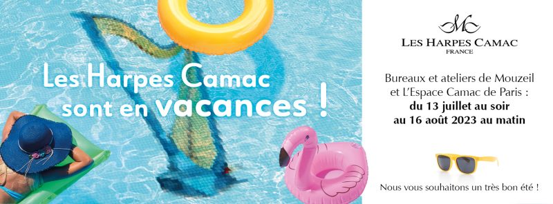 13 juillet au 15 août : vacances d'été