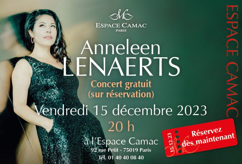 15 Decembre : Anneleen Lenaerts à l’Espace camac