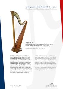 Pleyel et Cie
after a patent by François-Joseph Dizi (1780-1847), Double-action harp (Paris, 1814-1817)