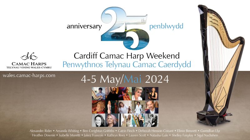 4-5 May; Cardiff Camac Harp Weekend