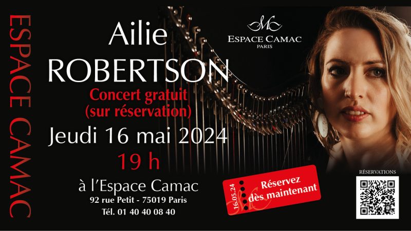16 May: Ailie Robertson in concert at the Espace Camac