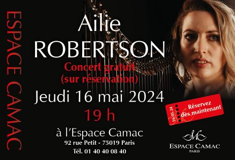 16 May: Ailie Robertson at the Espace Camac