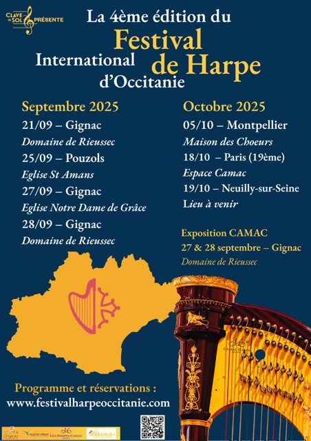 4th Festival International de Harpes d'Occitanie