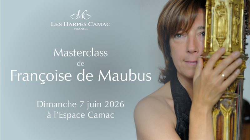 Sunday 7 June – Masterclass with Françoise de Maubus at Espace Camac