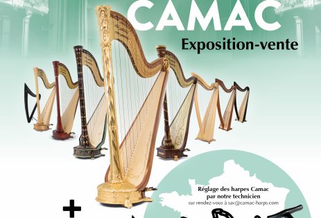 Les Harpes Camac au conservatoire de Laon le samedi 27 juin 2026