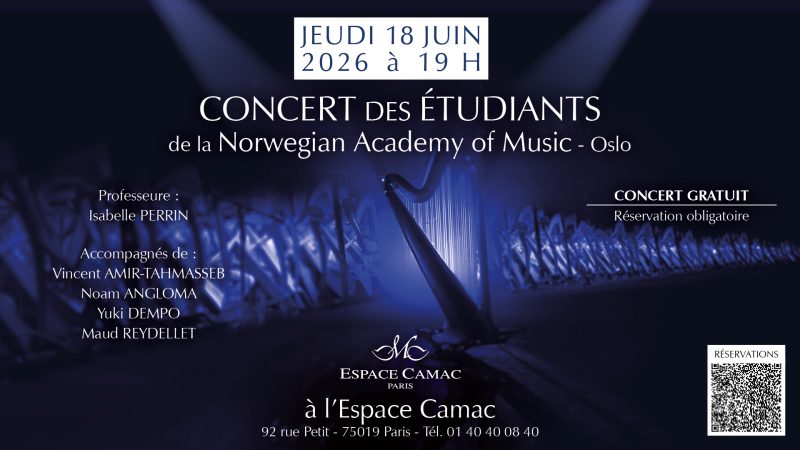 Concert by students of the Norwegian Academy of Music (Oslo)