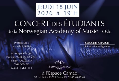 Concert by students of the Norwegian Academy of Music (Oslo)